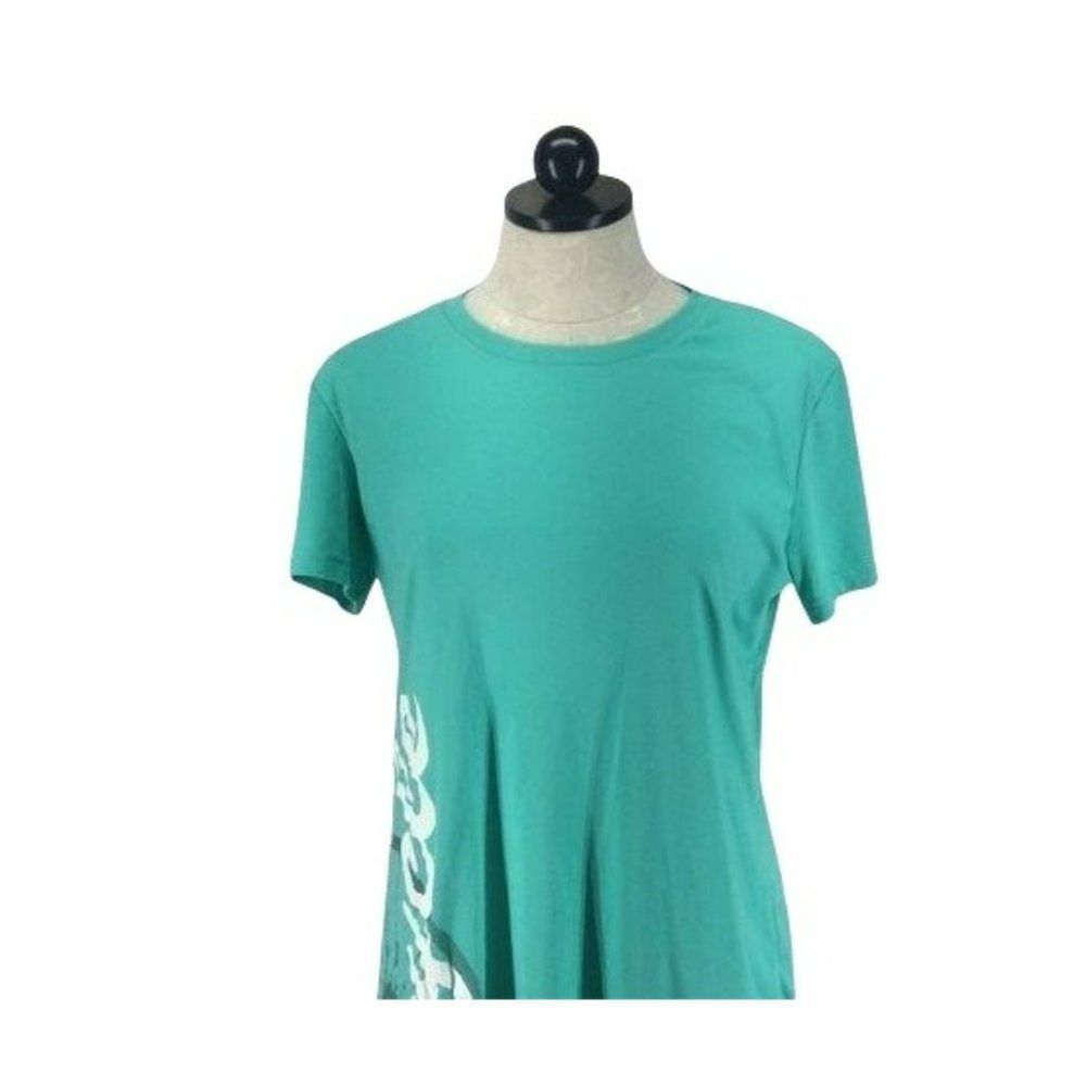 Nishiki Bicycle Cycling teal size‎ large tee Shirt
